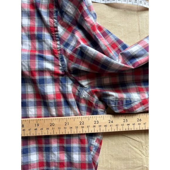 Banana Republic Men's Button-Up Shirt Plaid Camden fit xl - Picture 5 of 9